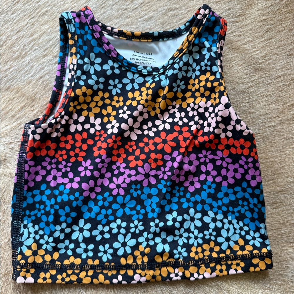 Hanna Andersson floral matching set